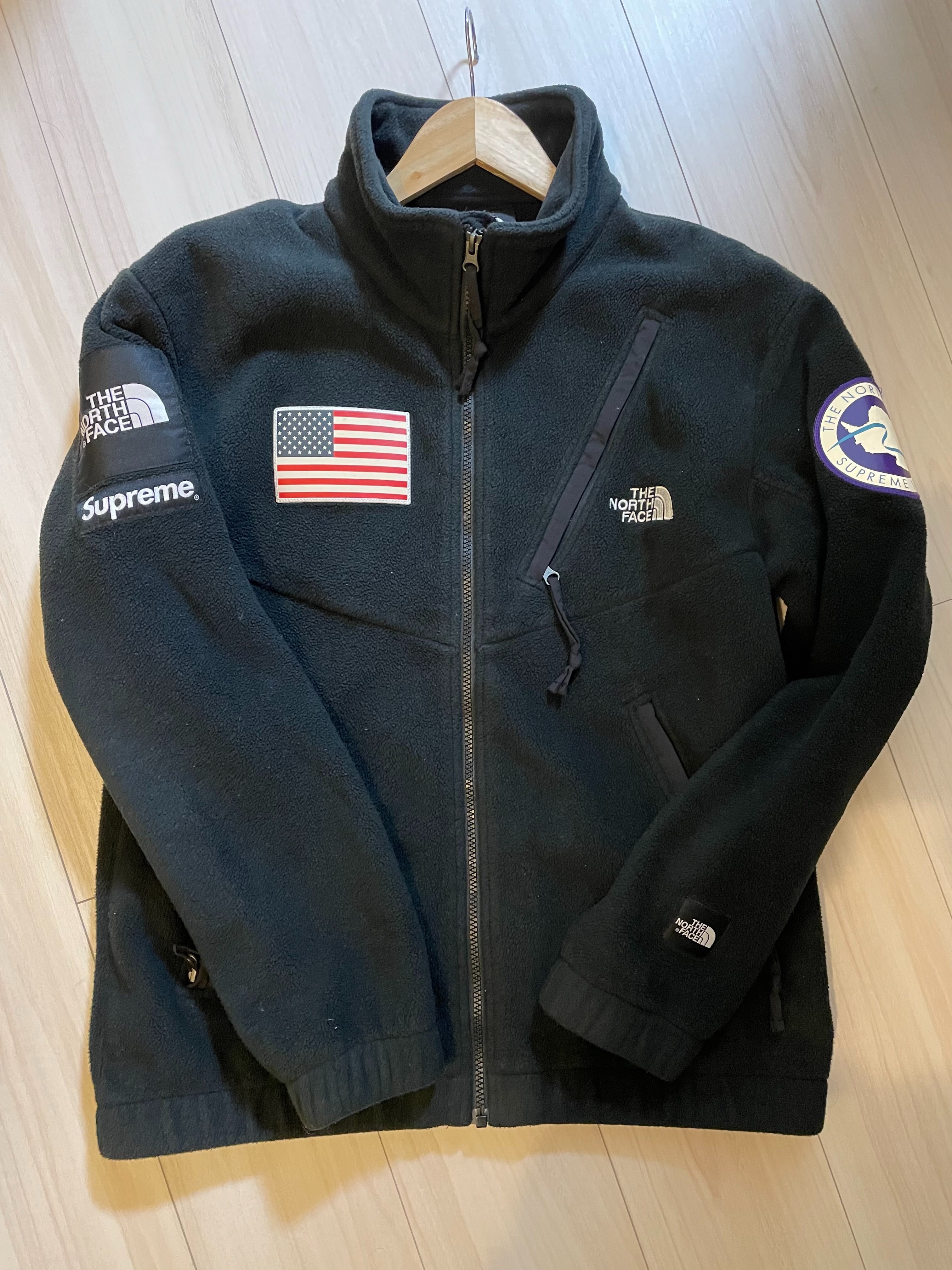 Supreme x The North Face Polartec Fleece Jacket "Black"