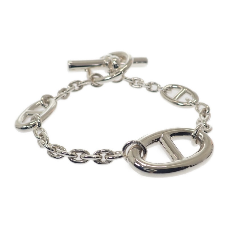 Hermes Chaine D'ancre Farandole Bracelet "Silver"