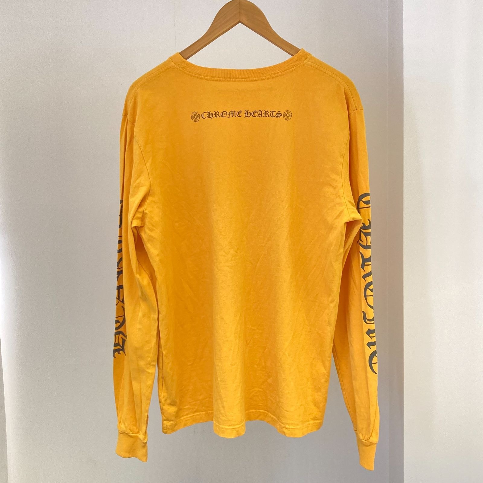 Chrome Hearts Arm Print L/S Tee "Orange"