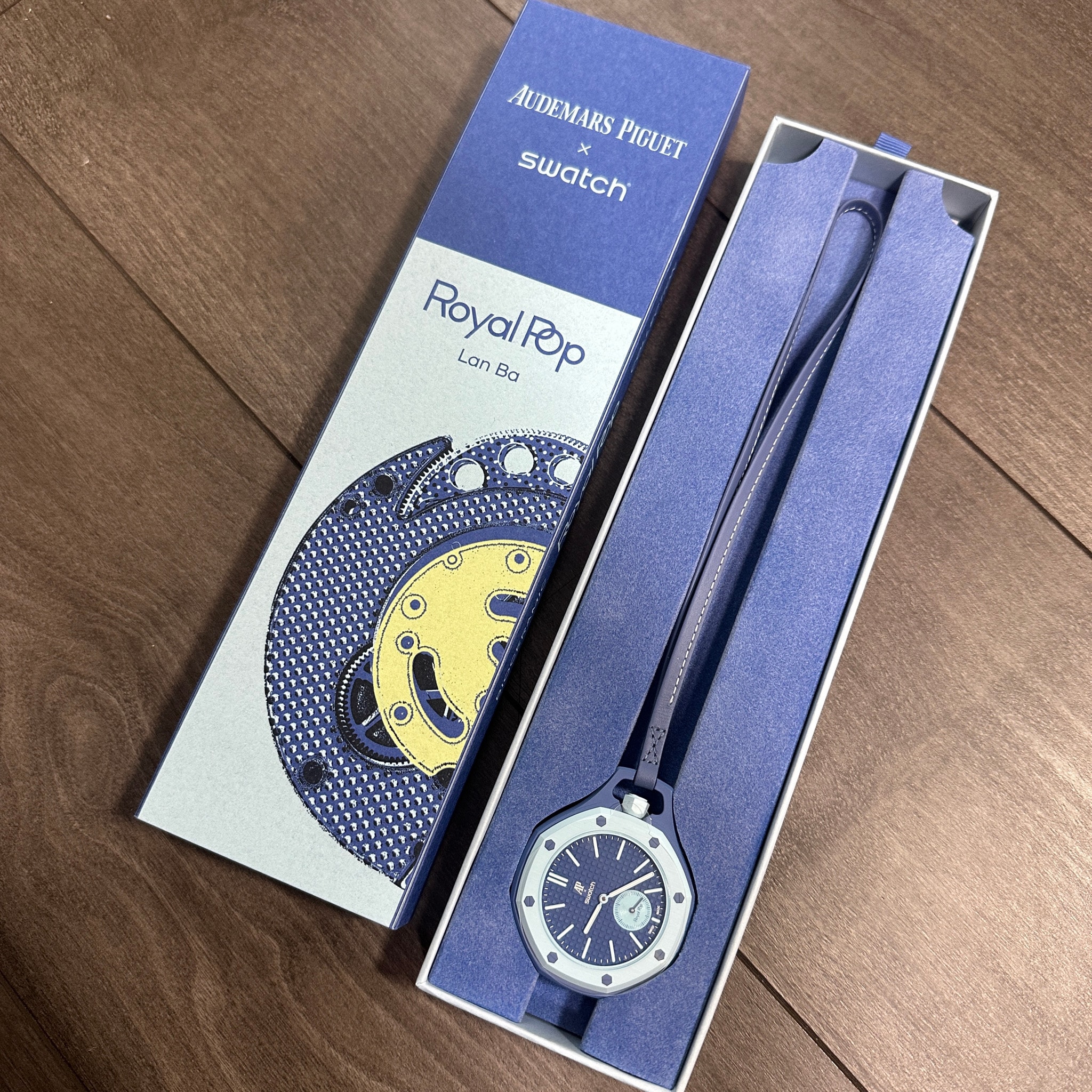 Swatch x Audemars Piguet Royal Pop Lan Ba "Blue"