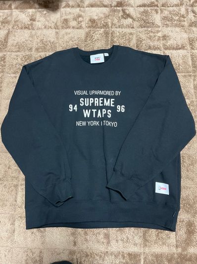 Supreme / WTAPS Crewneck "Black" 21274SPD-CSM03S