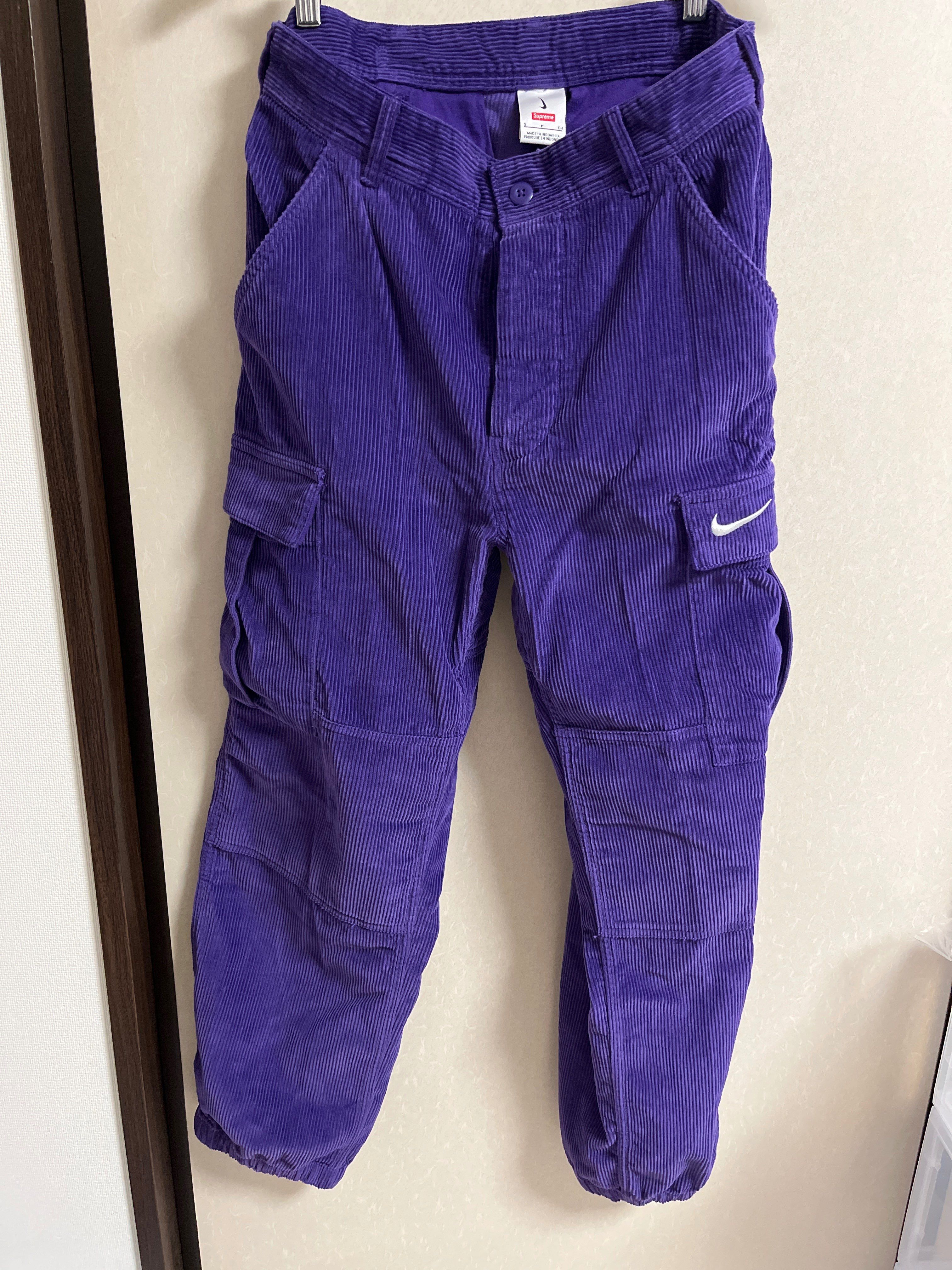Supreme / Nike Arc Corduroy Cargo Pant "Purple"