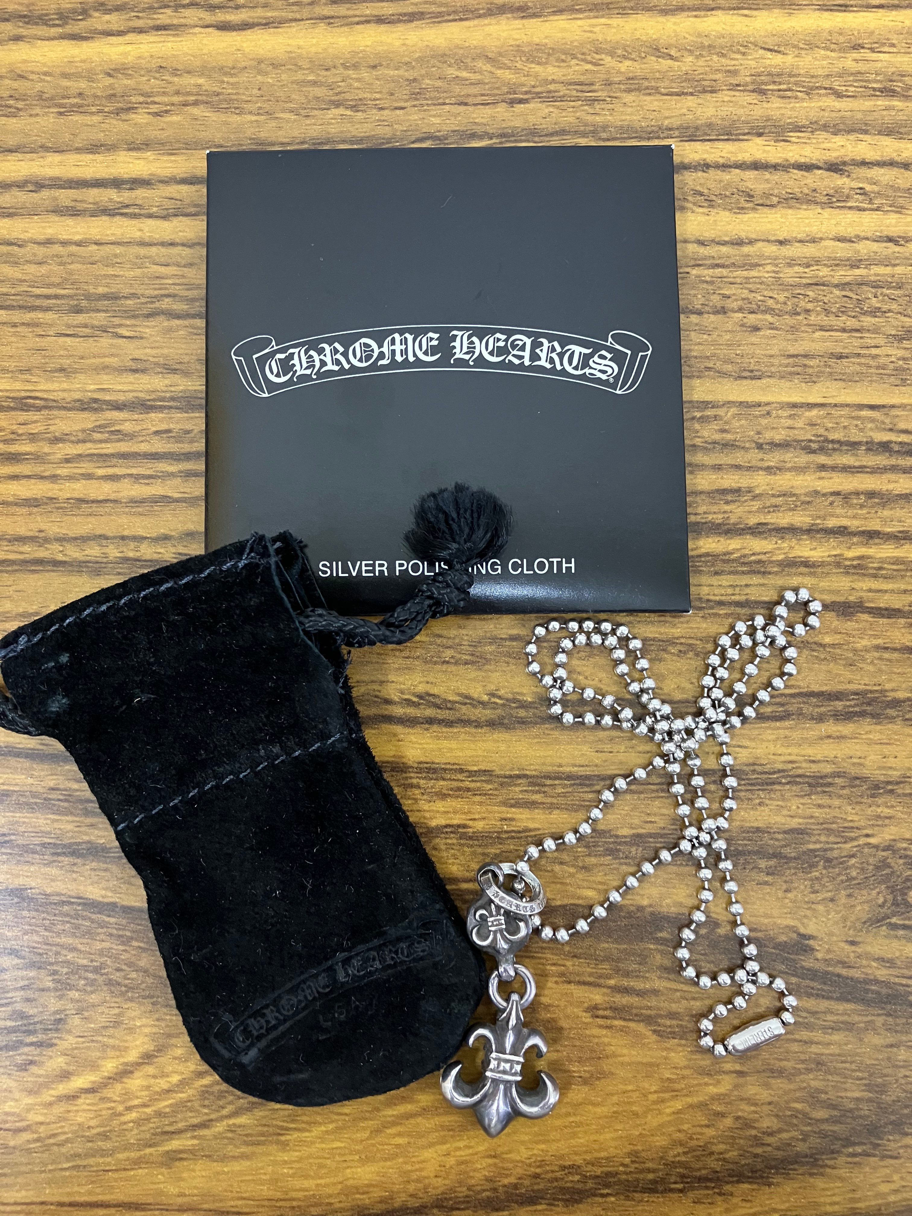 Chrome Hearts 1 Ball BS Flare Charm "Silver"