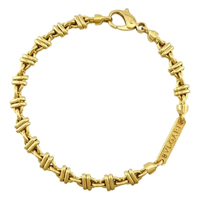 ブルガリ ブレスレット 18金 K18イエローゴールド レディース BVLGARI 中古