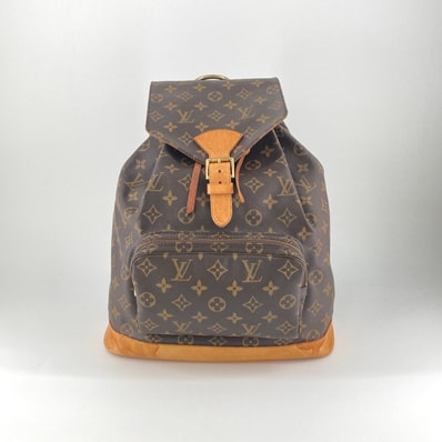 LOUIS VUITTON(ルイ・ヴィトン) モノグラム モンスリGM M51135 リュック・デイパック ブラウン