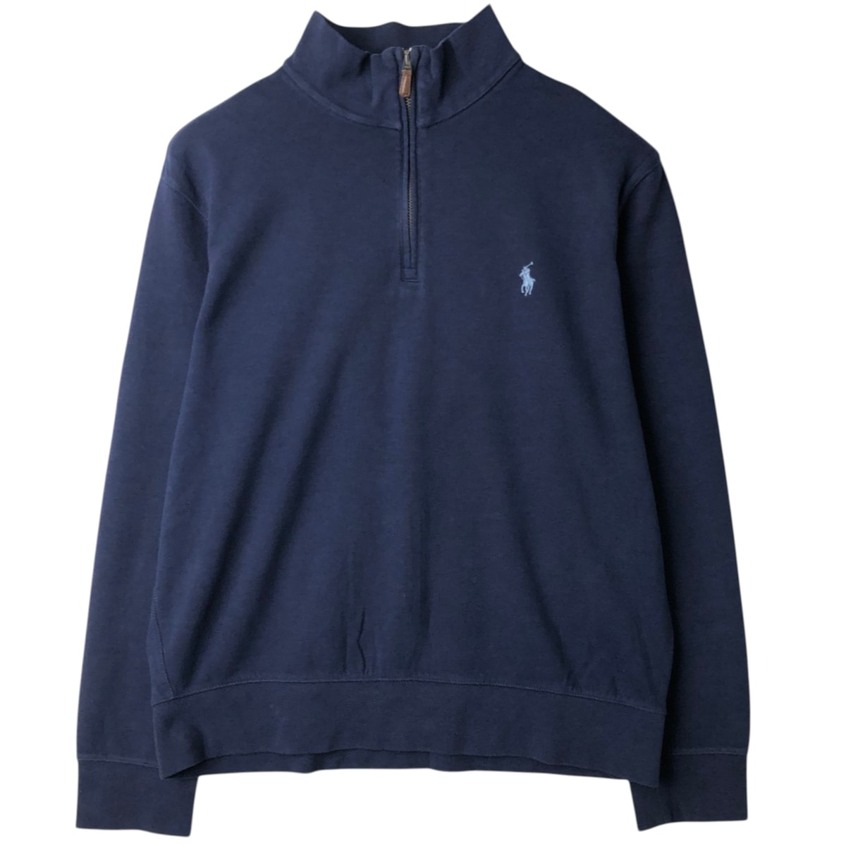 古着 ラルフローレン Ralph Lauren POLO RALPH LAUREN ハーフジップスウェットシャツ トレーナー メンズM相当/eaa629571