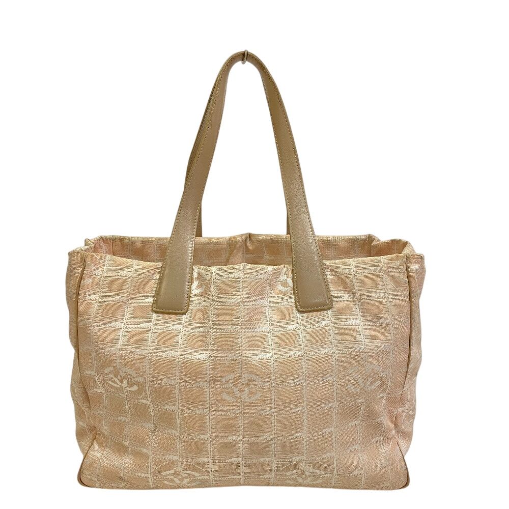 シャネル CHANEL トートバッグ ニュートラベルラインMM ベージュ