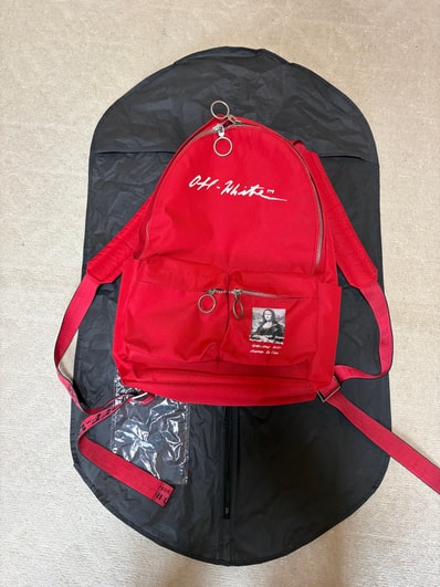 off-white モナリザ バックパック