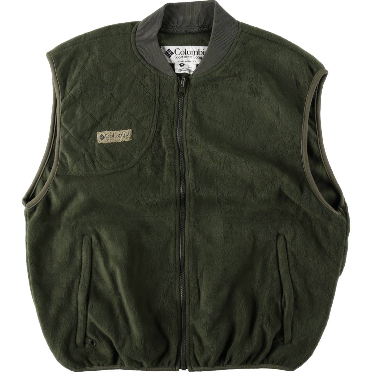 古着 90~00年代 コロンビア Columbia フリースベスト メンズM相当/eaa643598