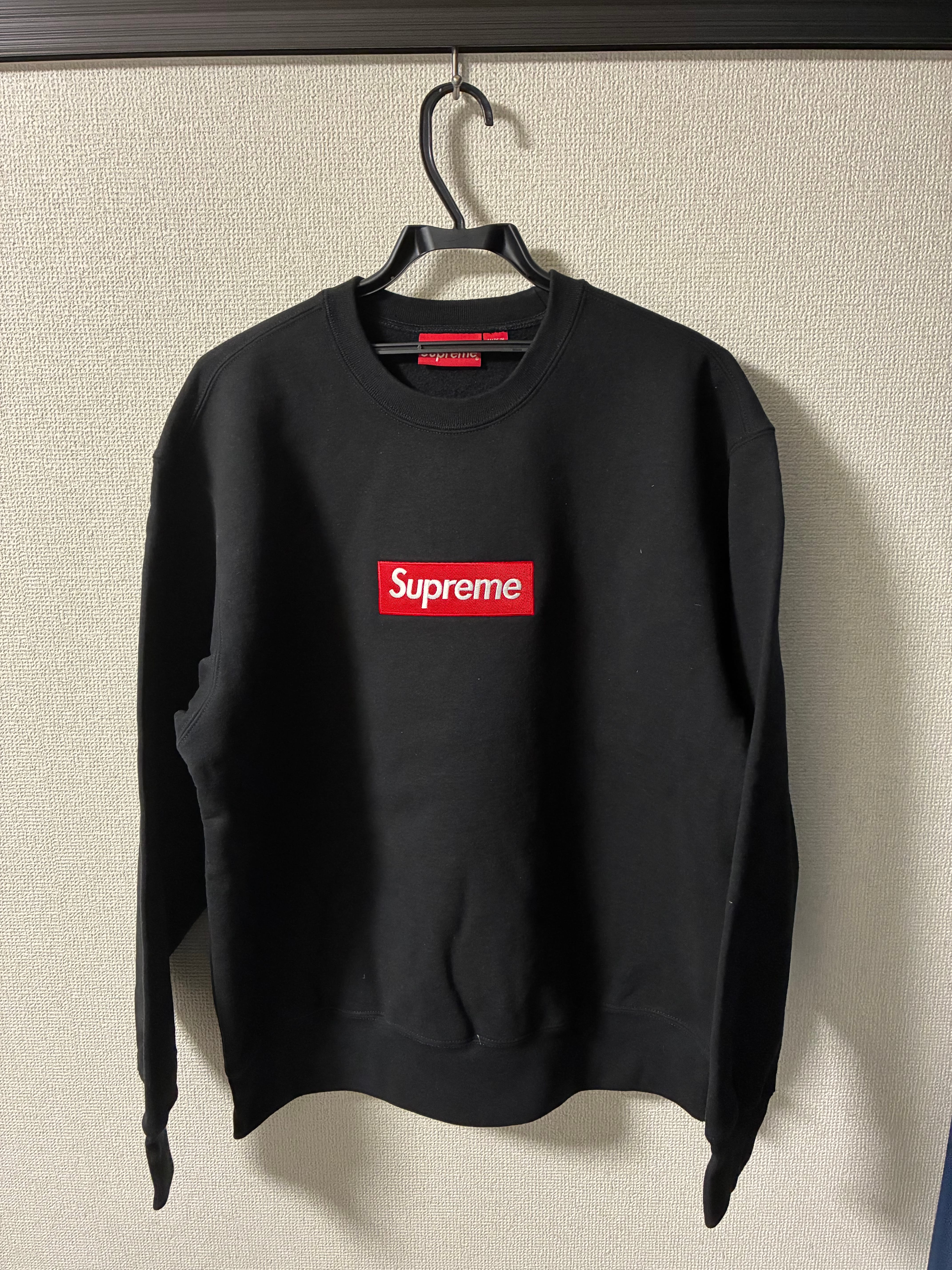 Supreme Box Logo Crewneck "Black" (22FW)