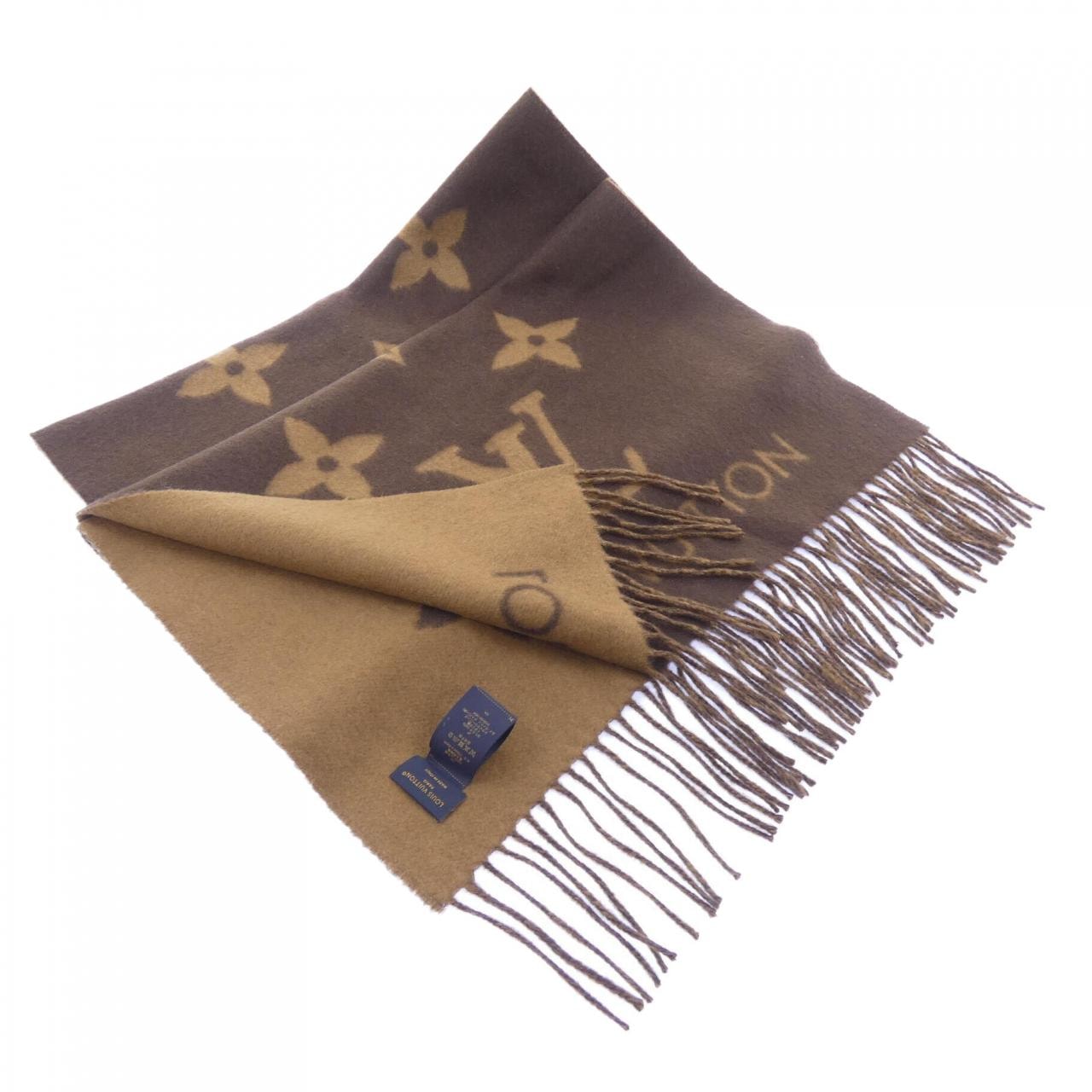 ルイヴィトン LOUIS VUITTON LVキャビック モノグラム ジャイアントパターン M78125 MUFFLER