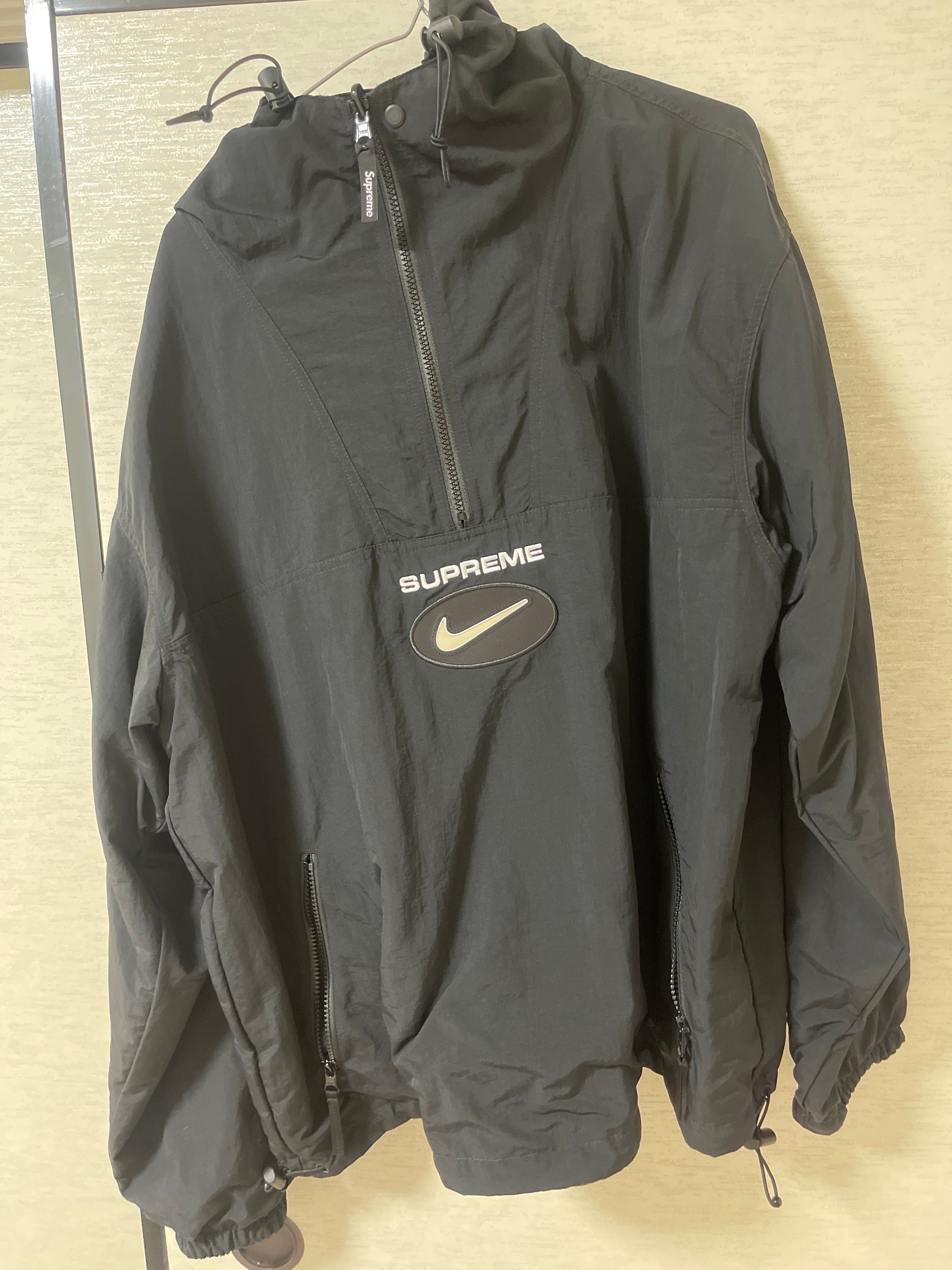 Supreme / Nike Jewel Reversible Ripstop Anorak "Black"