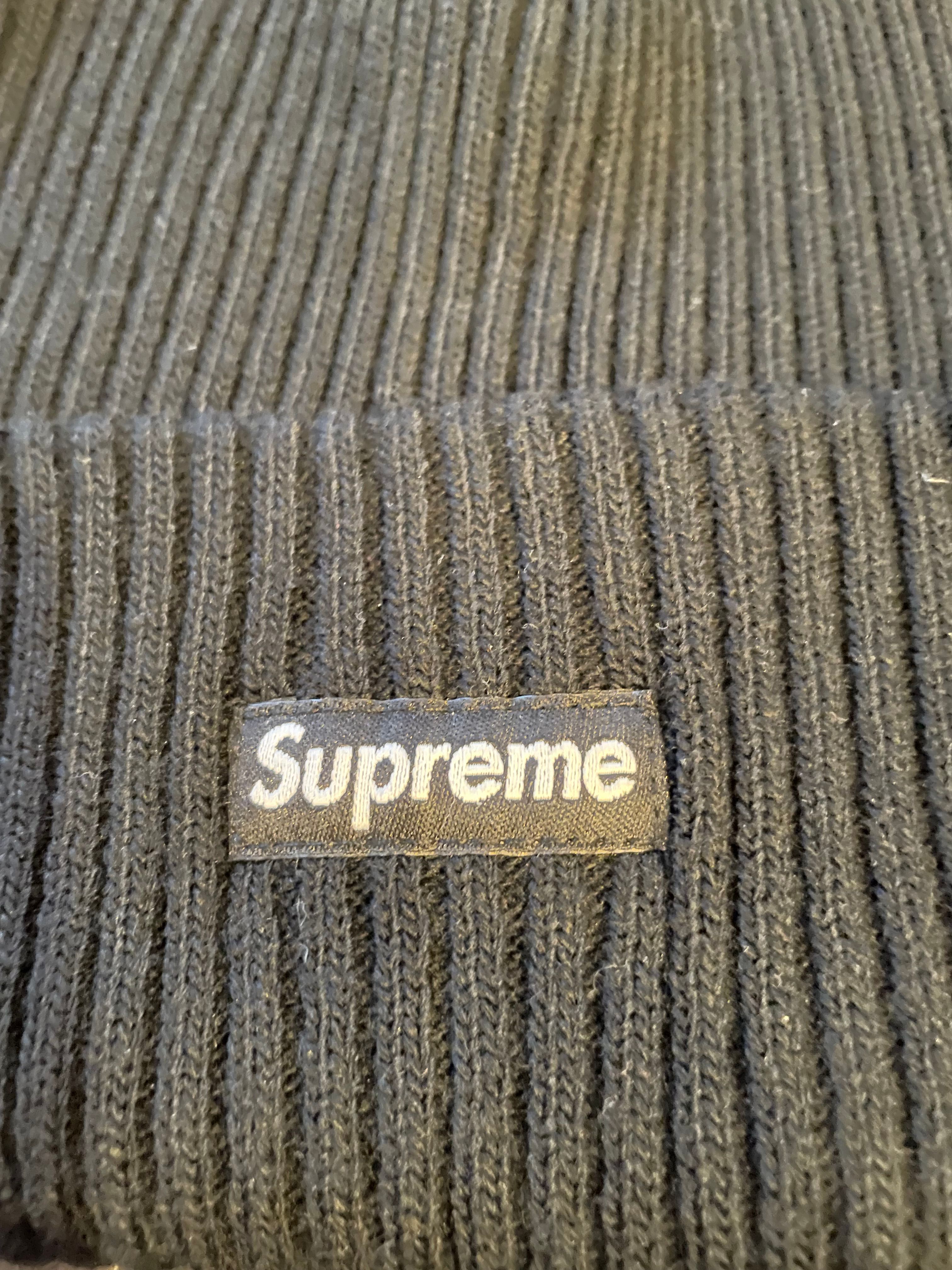 Supreme SS22 Overdyed Beanie "Black"(22SS)