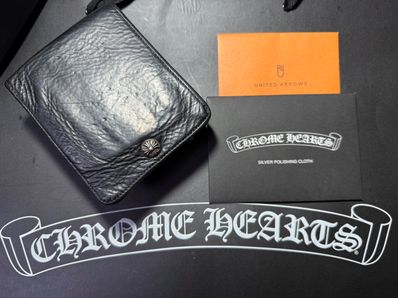 インボイス原本付属!CHROME HEARTS クロムハーツ ワンスナップ ウォレット 財布