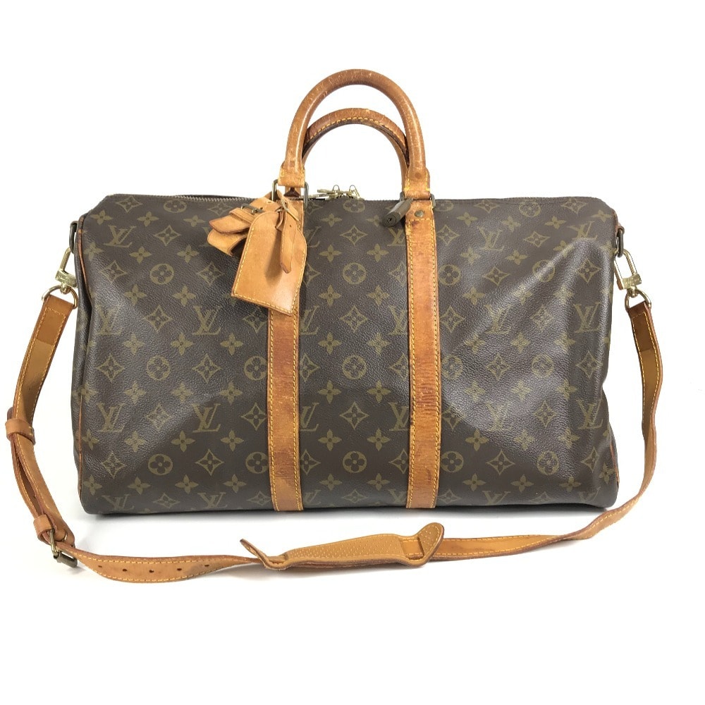 ルイヴィトン LOUIS VUITTON キーポルバンドリエール45 キーポルバンドリエール 45 M41418 モノグラム カバン 旅行バッグ トラベルバッグ ボストンバッグ モノグラムキャンバス ブラウン