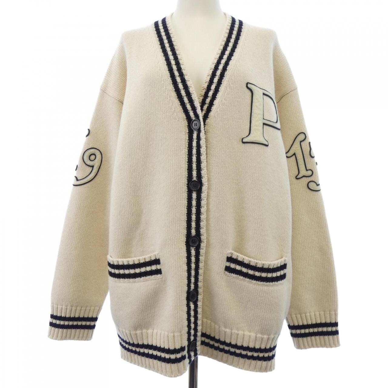 プラダ PRADA オーバーサイズシルエット P25N21 SOOO 1528 カーディガン
