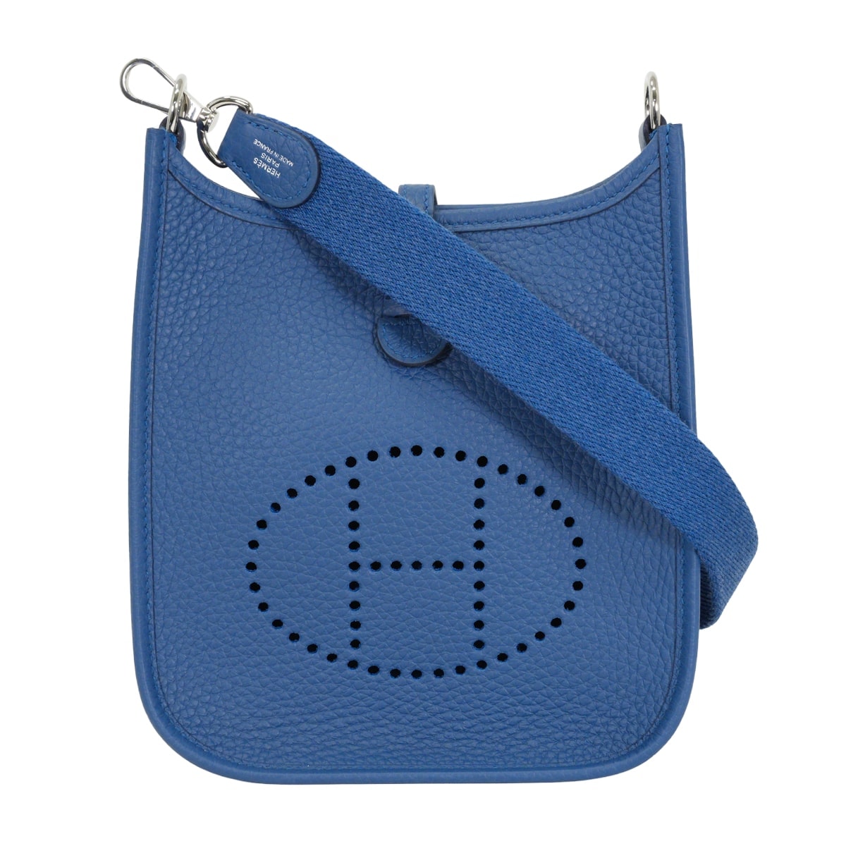 【恵比寿明治通り店】HERMES エルメス ショルダーバッグ エヴリン(エブリン) 16 TPM ブルータイ トリヨンクレマンス シルバー金具 G刻印 新品未使用