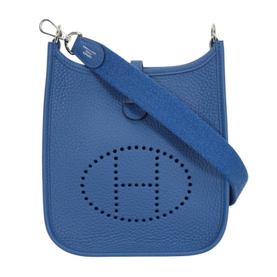 【恵比寿明治通り店】HERMES エルメス ショルダーバッグ エヴリン(エブリン) 16 TPM ブルータイ トリヨンクレマンス シルバー金具 G刻印 新品未使用