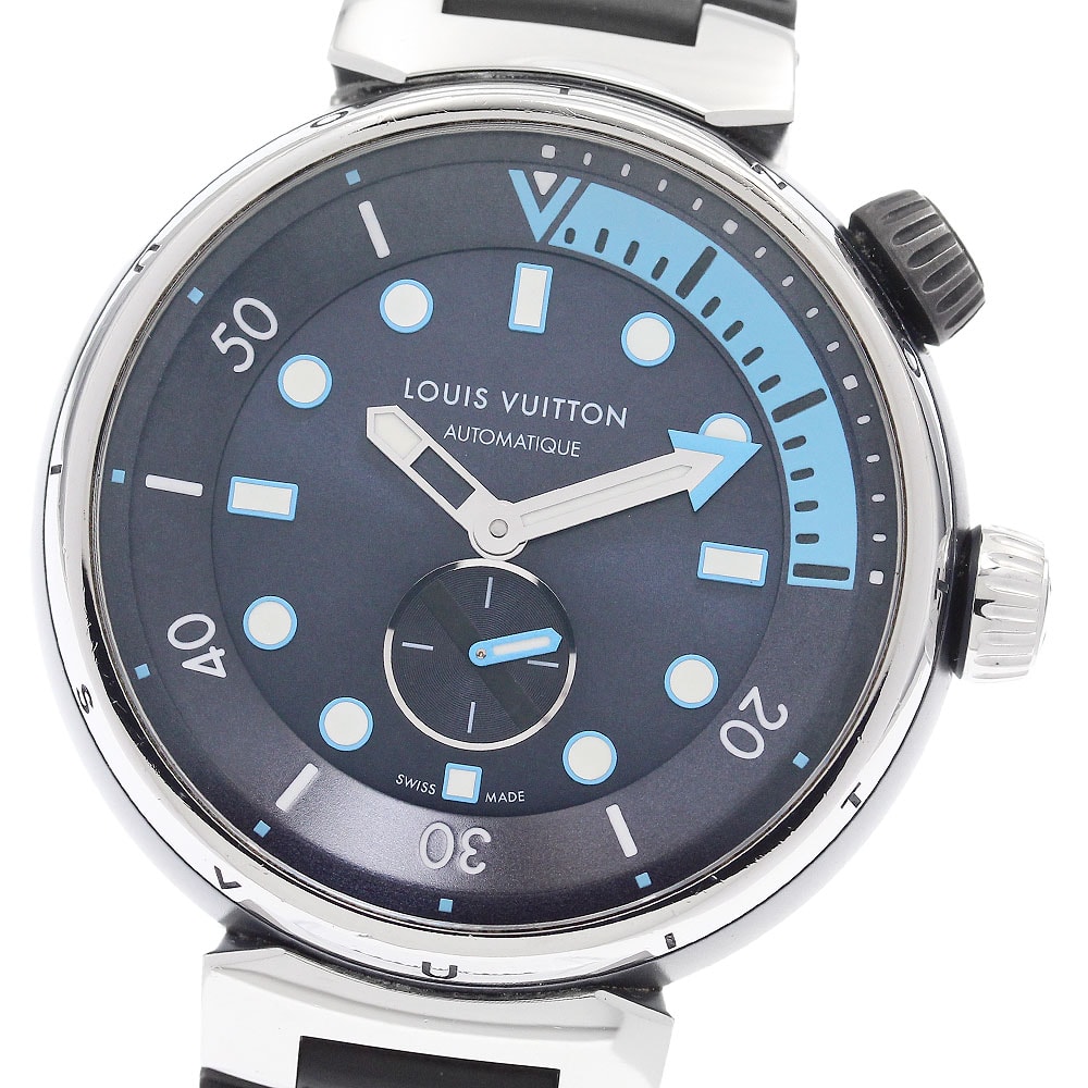 ルイ・ヴィトン タンブール ストリート ダイバー QA121 メンズ 【中古】