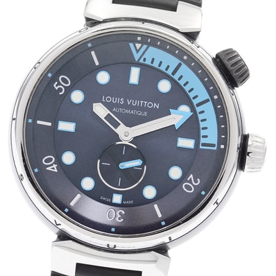 ルイ・ヴィトン タンブール ストリート ダイバー QA121 メンズ 【中古】