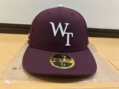 WTAPS 59Fifty Low Profile / Cap / Poly Twill New Era "Maroon" 242NENED-HT02