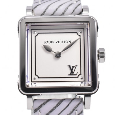 値下 ルイ・ヴィトン LOUIS VUITTON Q32M0D アンプリーズ PM クォーツ レディース 良品 箱・保証書付き N#145378