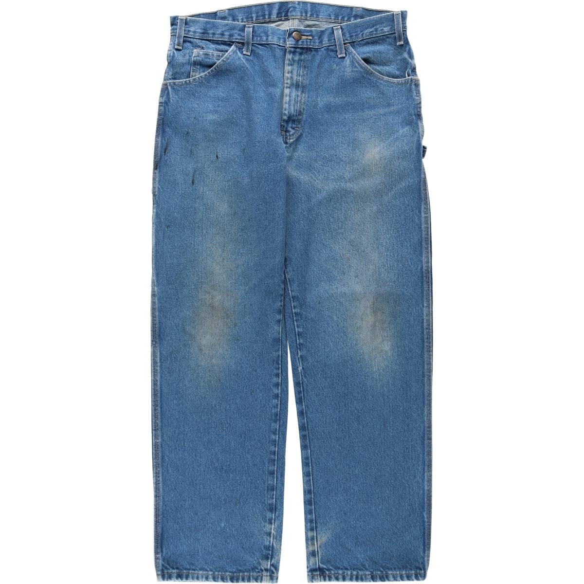 古着 ディッキーズ Dickies デニムペインターパンツ メンズw35相当/eaa649413