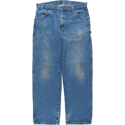 古着 ディッキーズ Dickies デニムペインターパンツ メンズw35相当/eaa649413