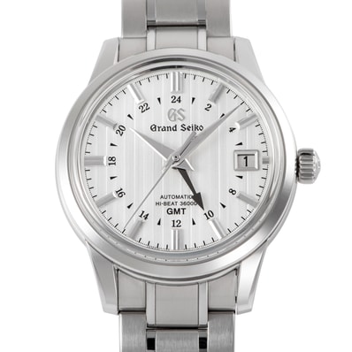 SEIKO セイコー グランドセイコー エレガンスコレクション メカニカルハイビート36000 GMT 雪化床 SBGJ271 ステンレススチール【中古】