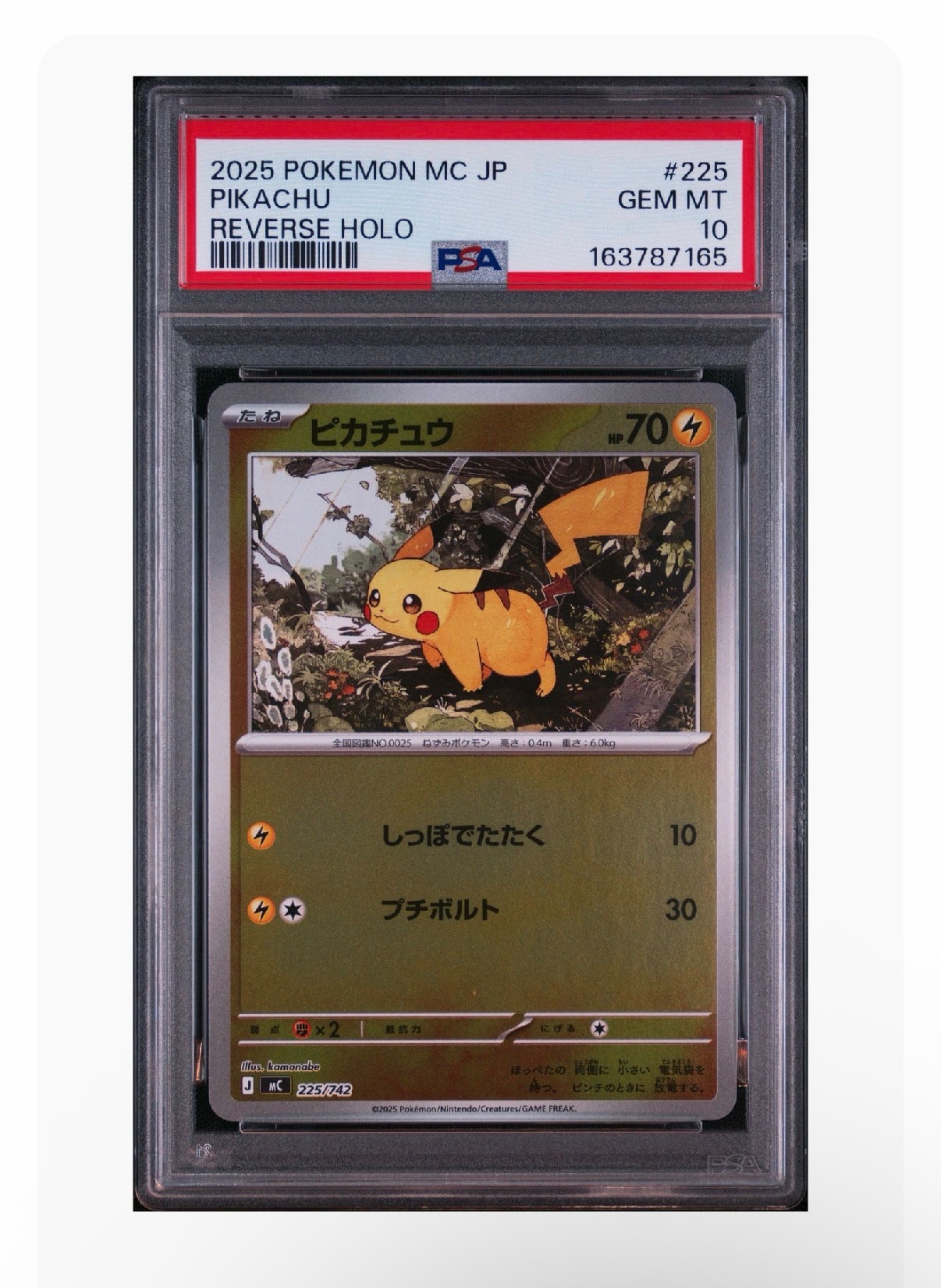 ピカチュウ :ミラー [MC 225/742](スタートデッキ100「バトル