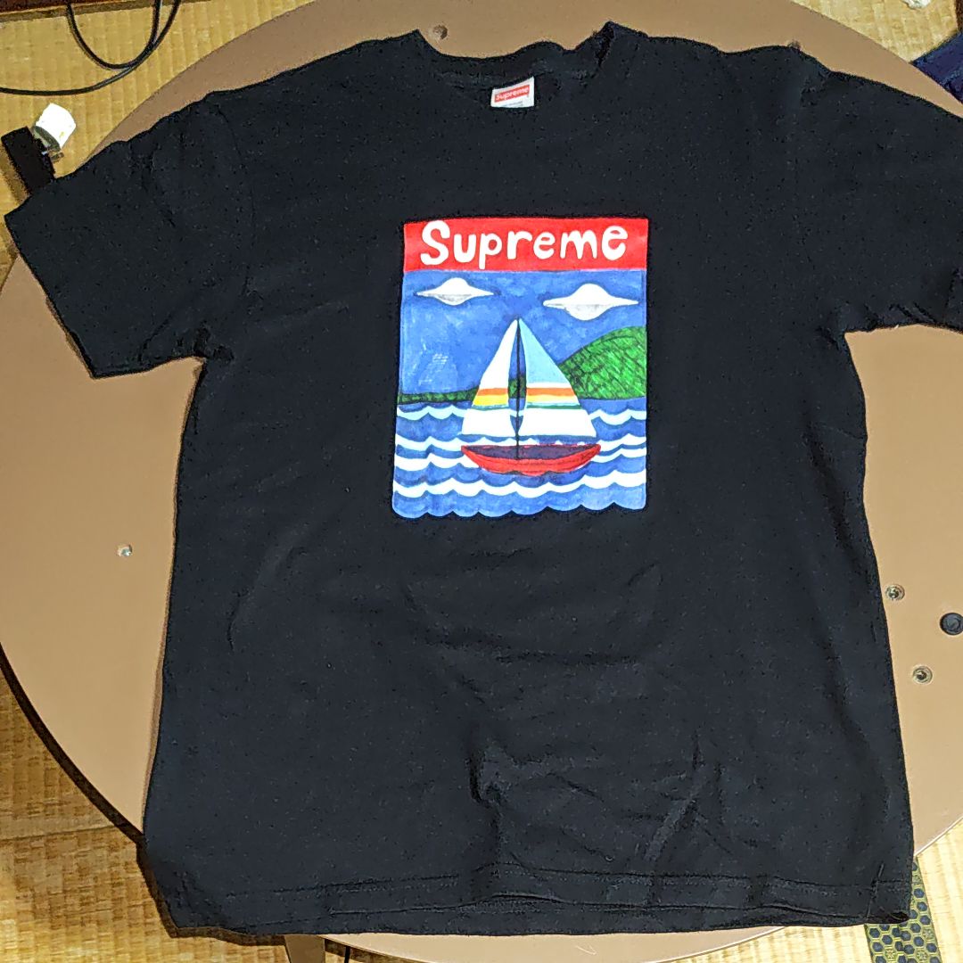 Supreme Sailboat Tee "Black"