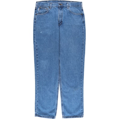 古着 カーハート Carhartt Traditional FIT テーパードデニムパンツ メキシコ製 メンズw34相当/eaa612418