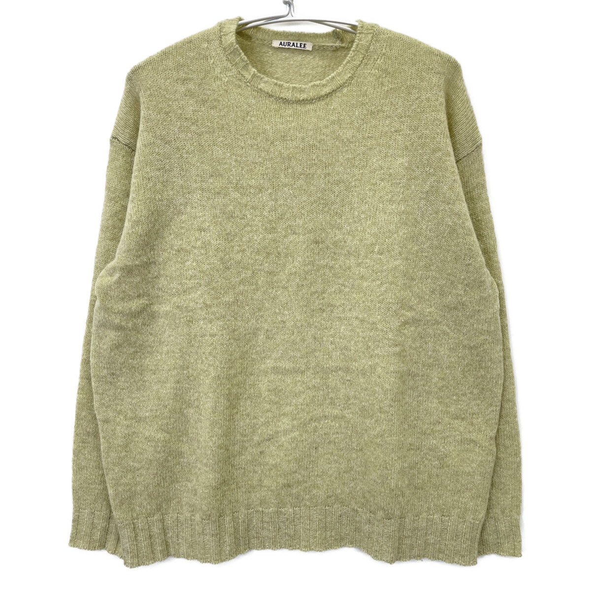 目立った傷や汚れなし】オーラリー A23AP02SC SHETLAND WOOL CASHMERE  