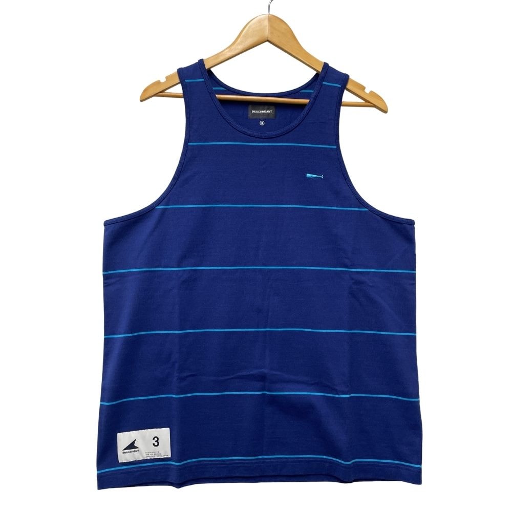 DESCENDANT  CACHALOT STRIPE TANK TOP タンクトップ  51706
