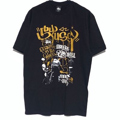 STUSSY×SNAKES IN THE GRASS TEEBlack 2011