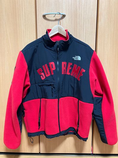 Supreme x The North Face Arc Logo Denali Fleece Jacket "Red"