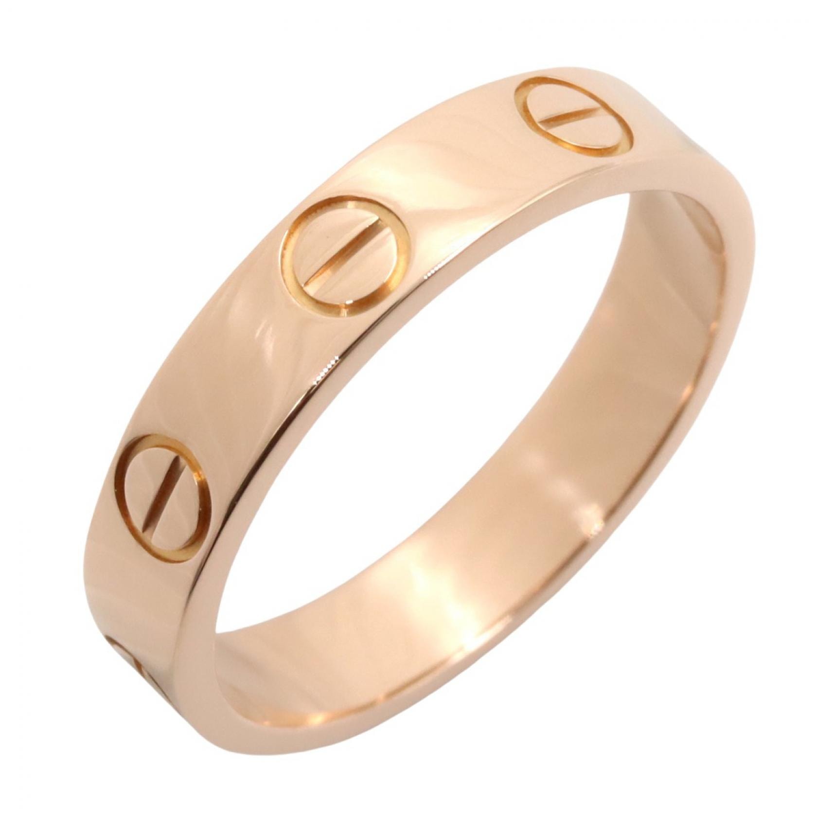 カルティエ CARTIER ミニラブリング リング・指輪 ジュエリー K18PG(ピンクゴールド) レディース ゴールド系 B4085200 【中古】