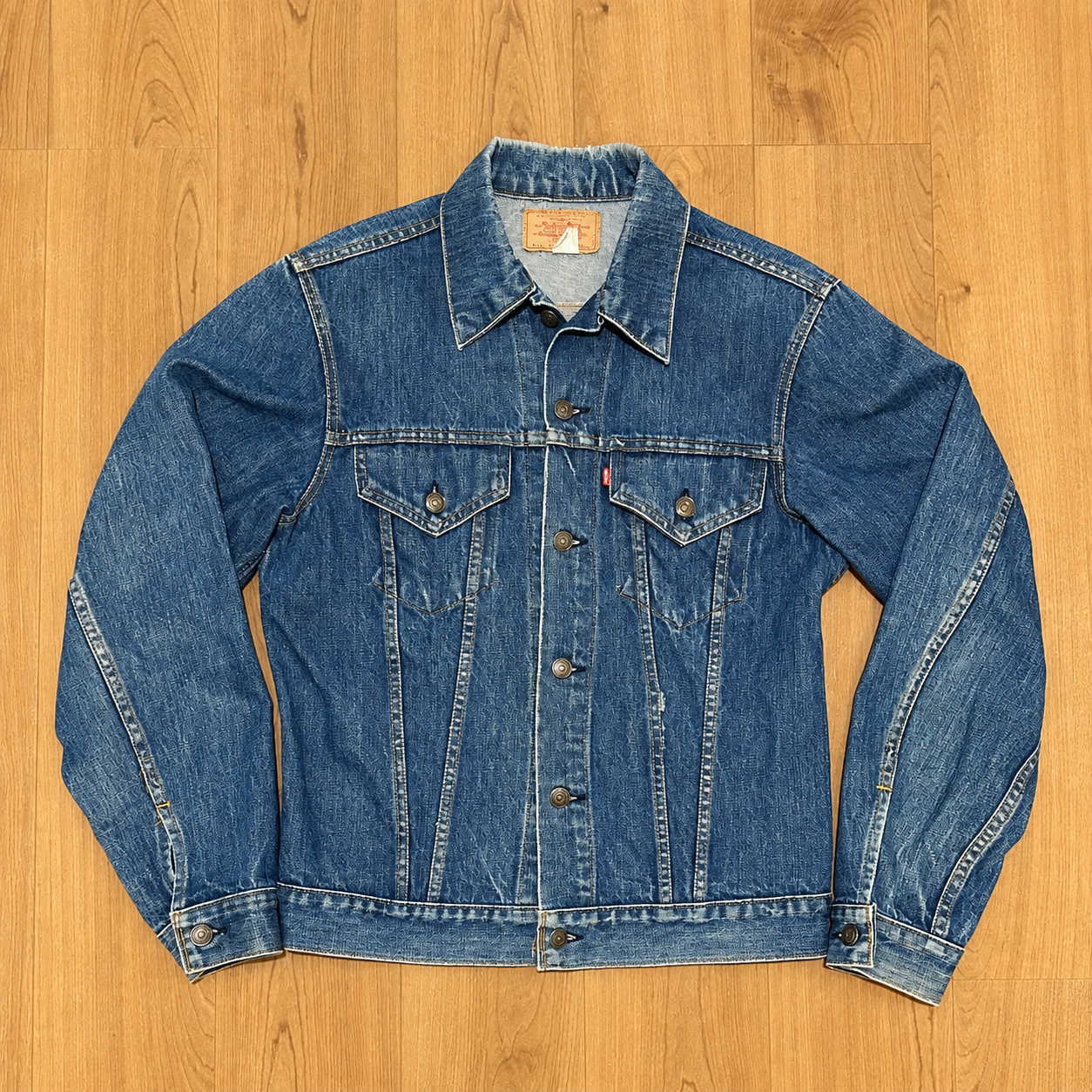 Levi's リーバイス デニムジャケット Gジャン 71205 70505 インディゴ DENIM JACKET 40L 70s