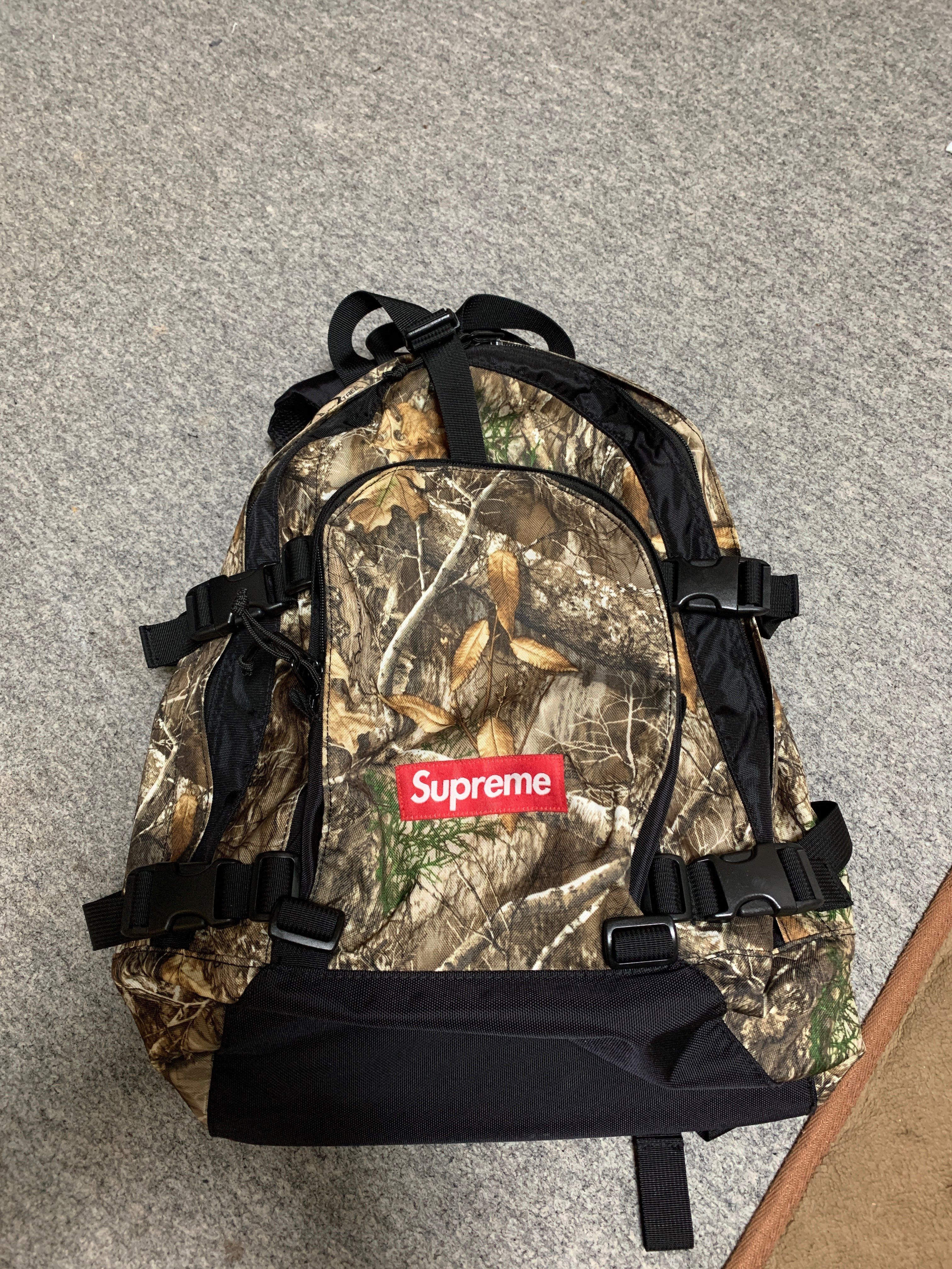 Supreme 19FW Backpack "Real Tree Camo"