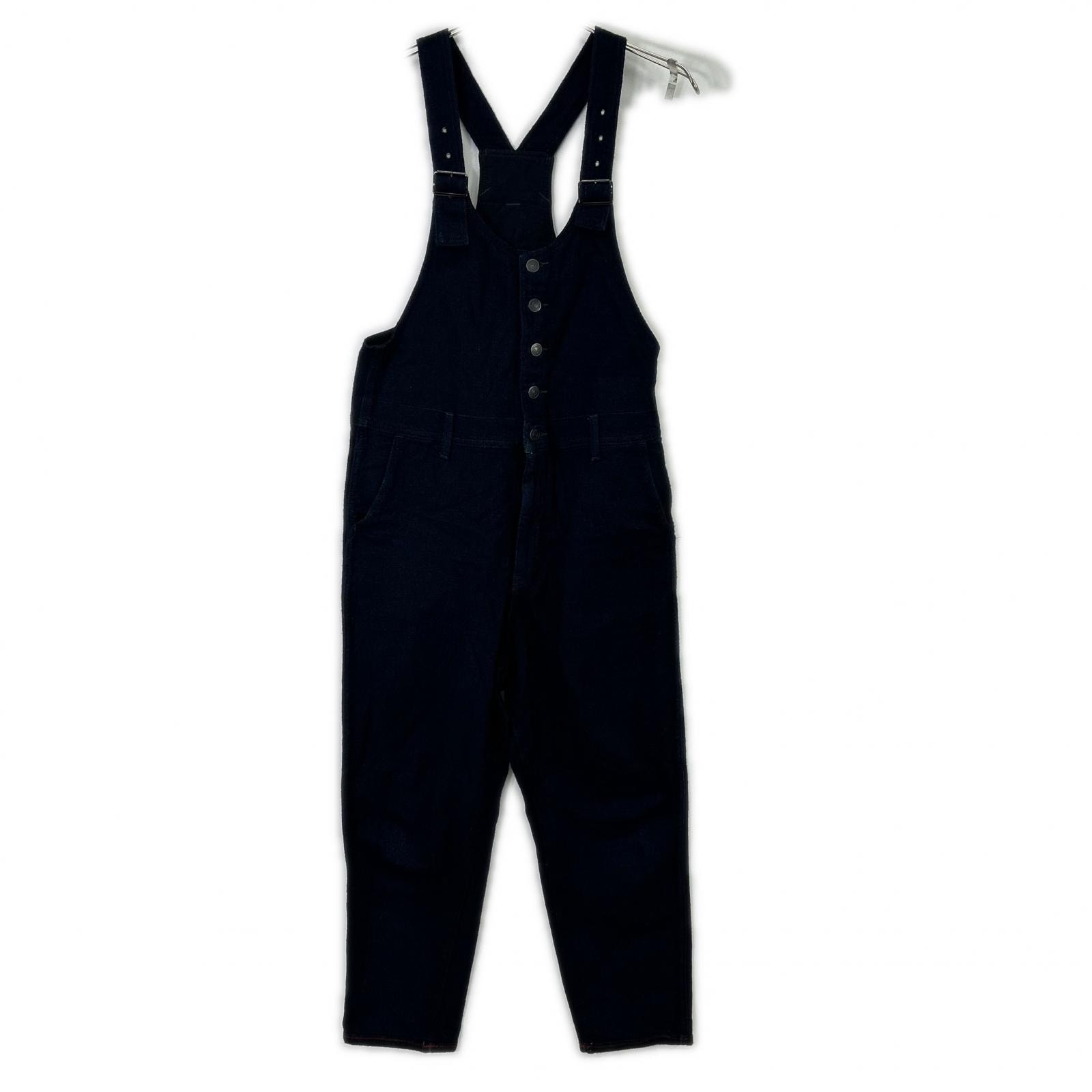 ヒステリックグラマー 0163AS01 ブルー ハイバックオーバーオール M