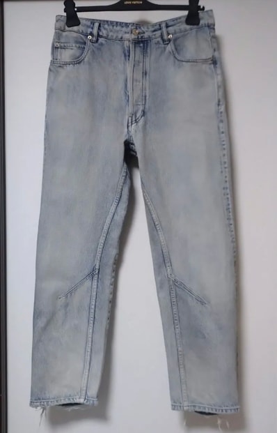 BALENCIAGA Loose Fit Jeans "Light Blue"