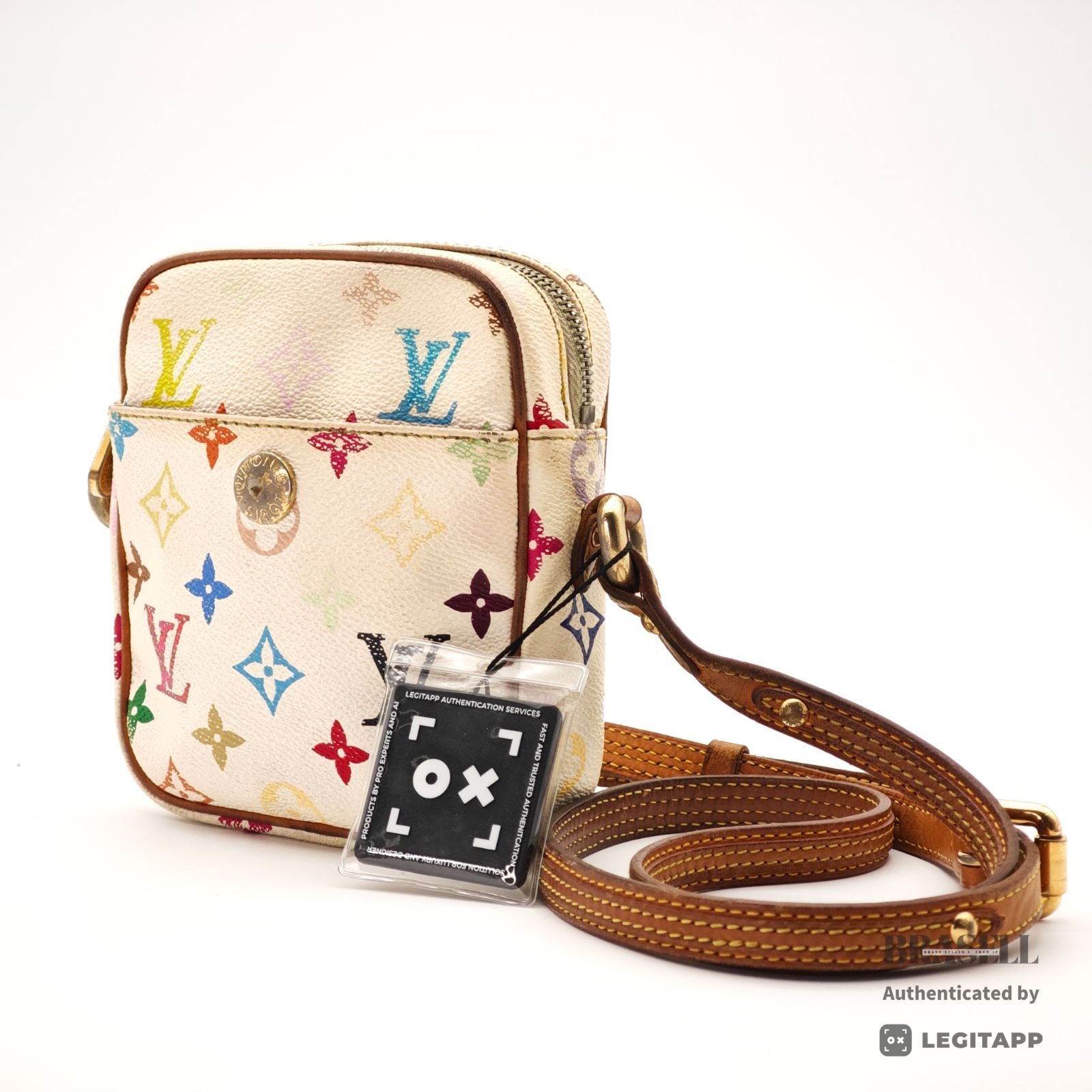 LOUIS VUITTON ルイ・ヴィトン マルチカラー リフト Monogram マルチカラー リフト M40055 ショルダーバッグ Monogram Canvas White レディース