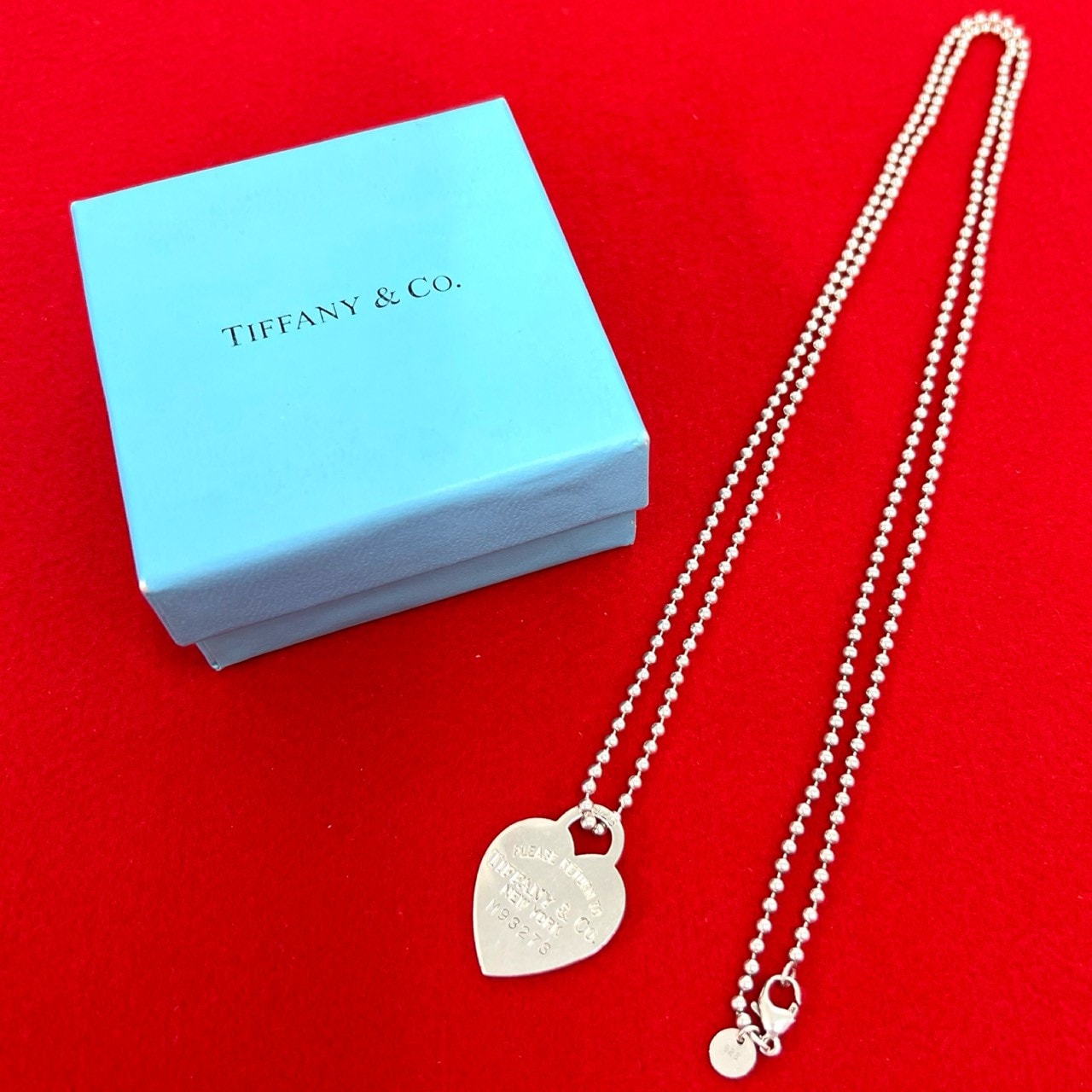 TIFFANY&Co. ティファニー リターントゥ ティファニー ハートタグ ネックレス シルバー925 ネックレス シルバー
 19401