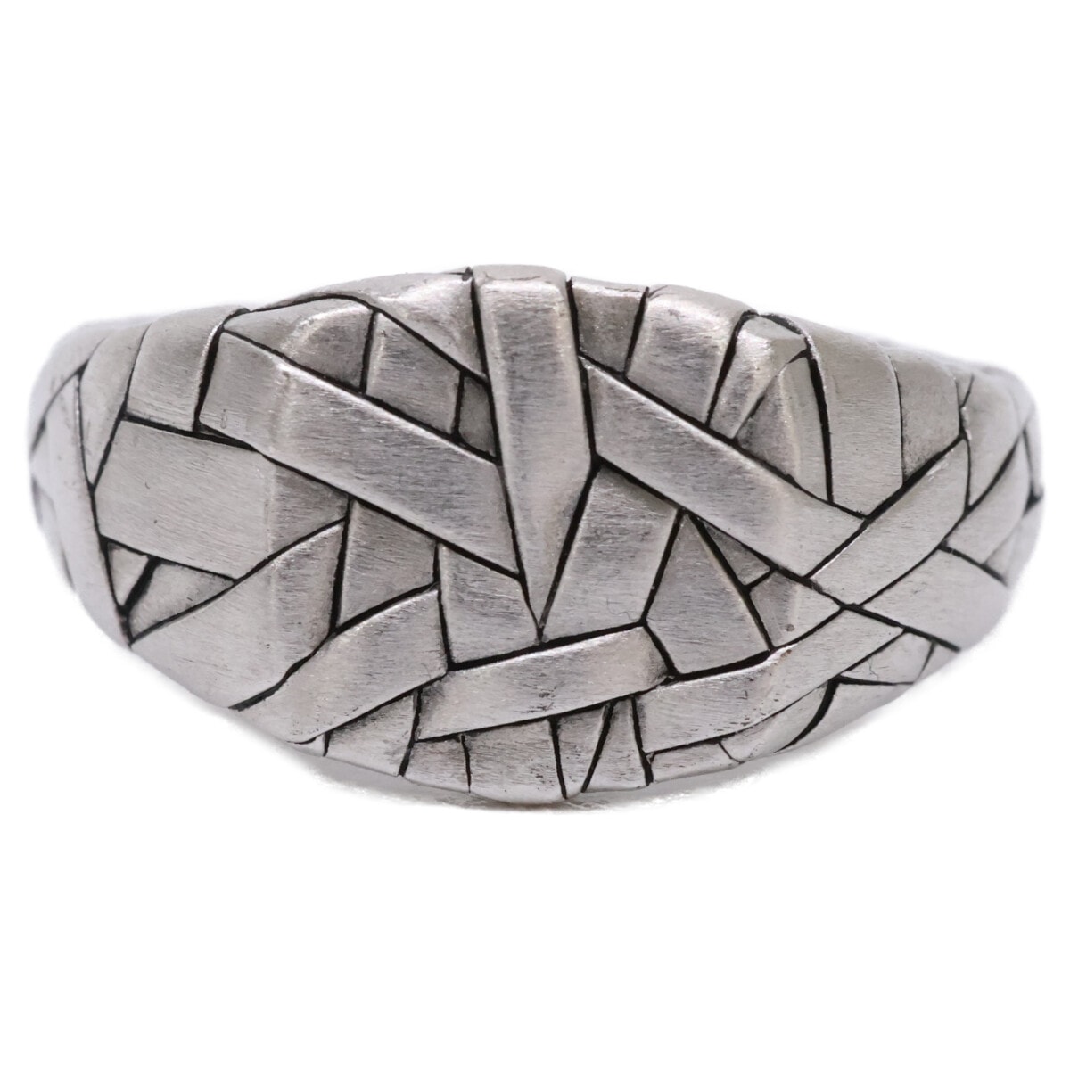 B (目立った傷や汚れなし)】トムウッド 925 Quilt Ring キルト 