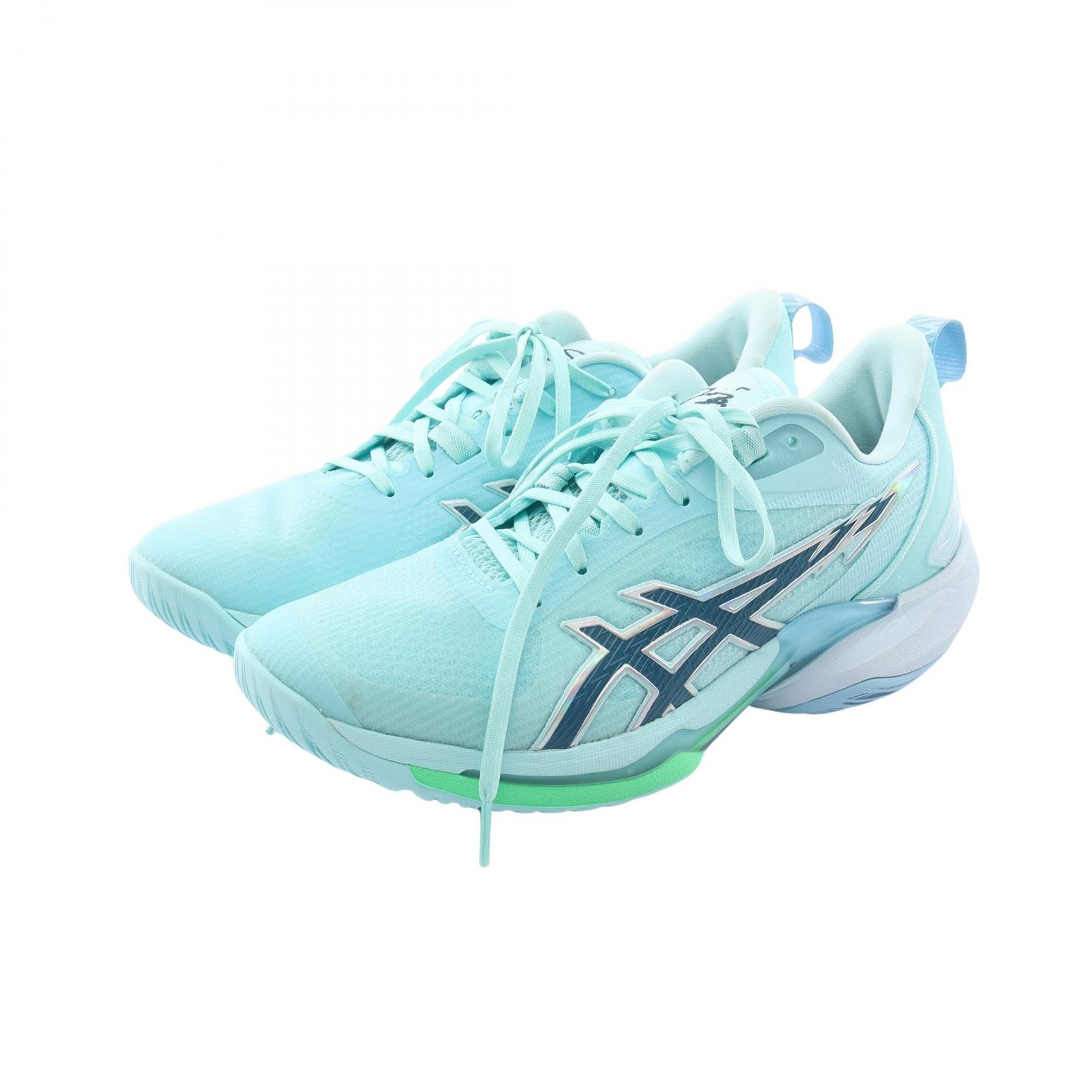 アシックス asics ASICS × 河村勇輝 SWIFTACE YUKI スニーカー 靴 ファブリック メンズ ブルー系 1063A117 【中古】