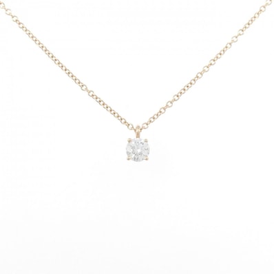 ティファニー ソリティア ネックレス 0.22CT F SI1 3EXT