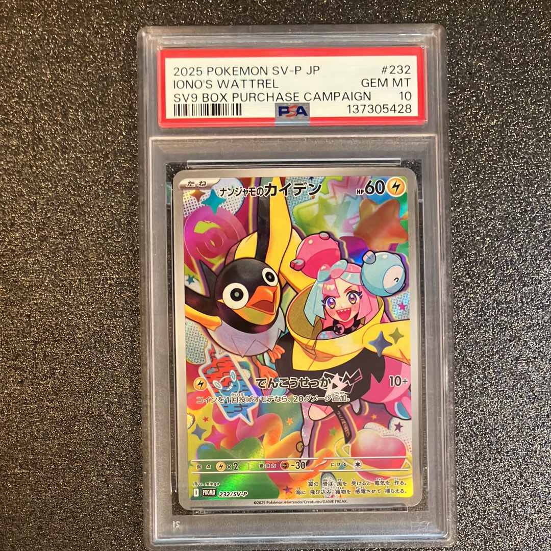 ナンジャモのカイデン P [SV-P 232](プロモーションカード「拡張パック バトルパートナーズ Box購入キャンペーン」)