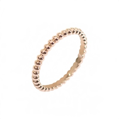ヴァンクリーフ&アーペル Van Cleef & Arpels ペルレゴールドパール スモール 12.5号 VCARPJMF53 リング K18ピンクゴールド 53 レディース【中古】【Aランク】