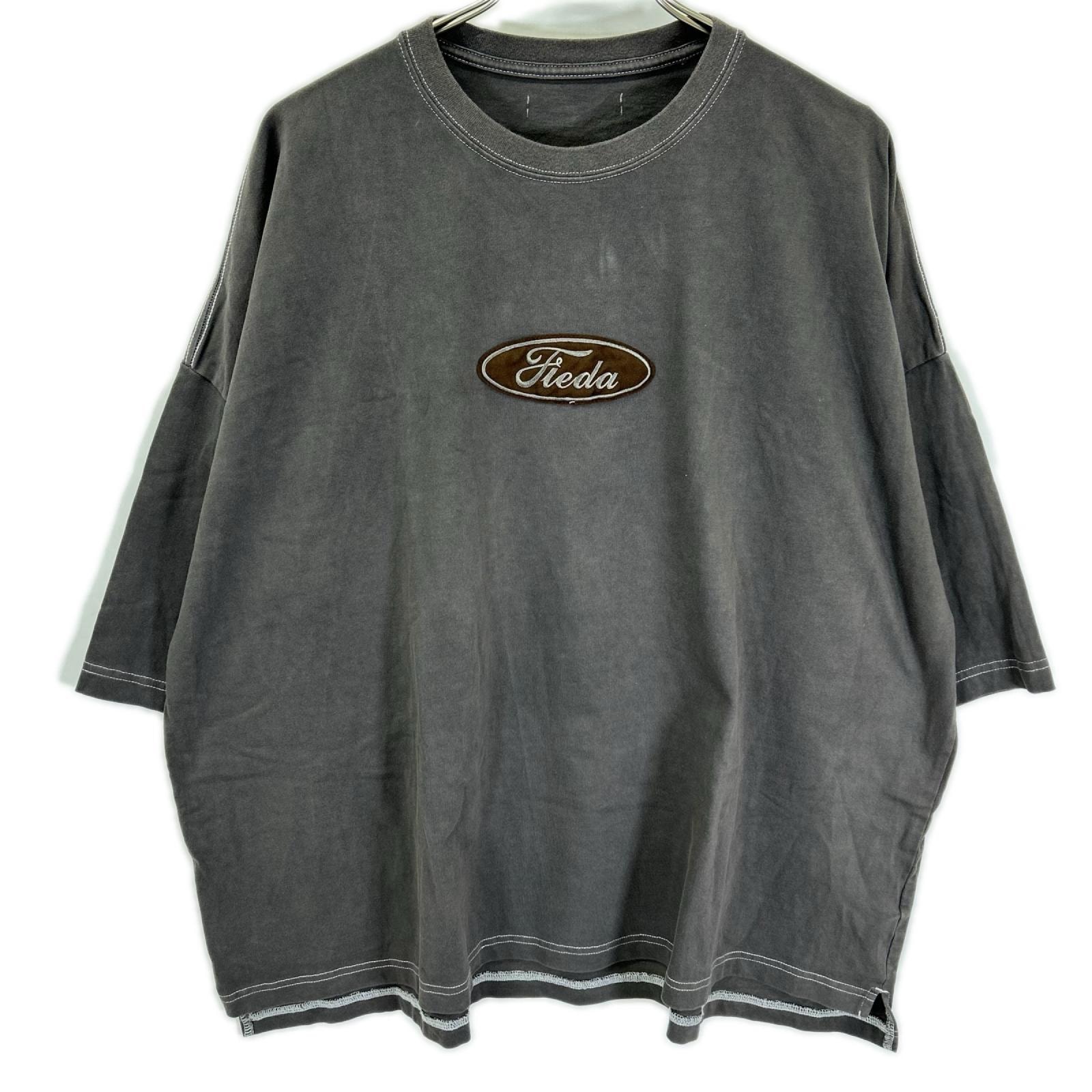 ジエダ グレー系 コットン CAR FRONT TEE OS