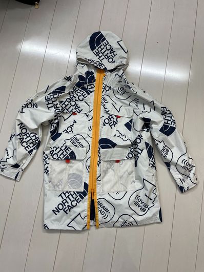 The North Face x Brain Dead 76 Oversized Mountain Parka "White"